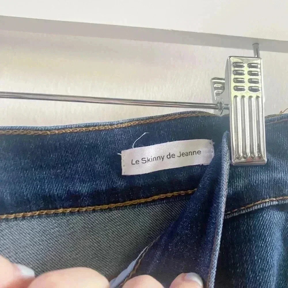 Frame‎ dark wash le skinny de Jeanne jeans 31 - Picture 5 of 5